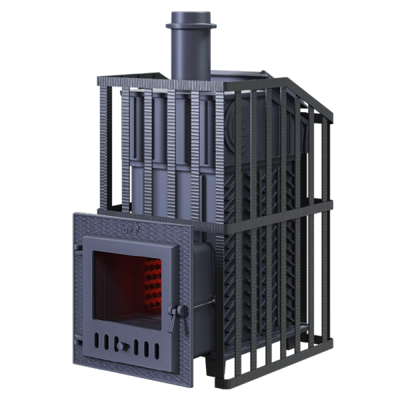 Savna peč na drva GEFEST - GFS ZK Uragan 30 (M) v rešetki