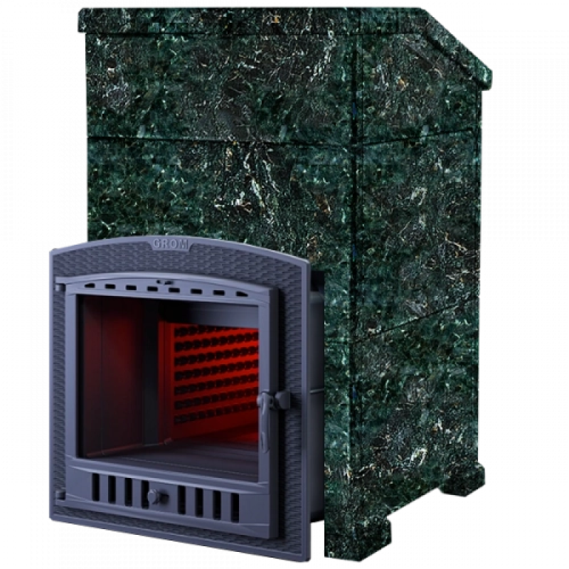 Peč za savno na drva - Gefest Grom 50 (P2) Prezidentas 1200/50