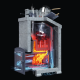 Savna peč na drva - Gefest Grom 80 (P2) President 1320/60