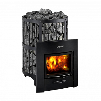 Savna peč na drva - HARVIA Legend 240 Duo, črna
