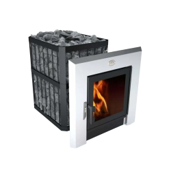 Savna peč na drva - NOVA PANORAMA 26 z mrežo 