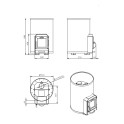 Peč za savno na drva - STOVEMAN 20R HEAVY - 3