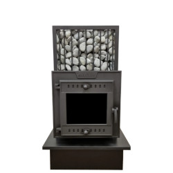 Peč za savno na drva - SUMMIT MANASLU s parno komoro in mrežo 