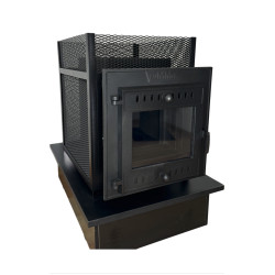 Savna peč na drva - SUMMIT Mont Blanc odprta 