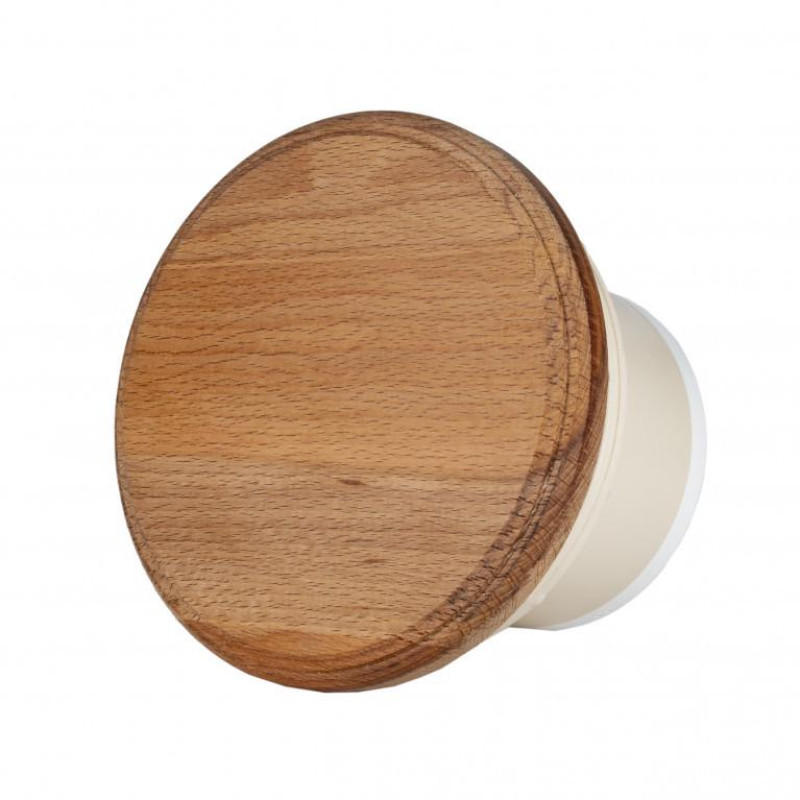 MM-S ventilator za savno z zadnjim ventilom in zaključkom iz okroglega lesa d/100 mm