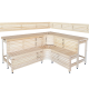 Modularne klopi za savno z dizajnom »Sun Corner« 2114 × 2696 mm