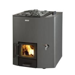 Savna peč na drva - NARVI NC 20 VS z rezervoarjem za vodo 