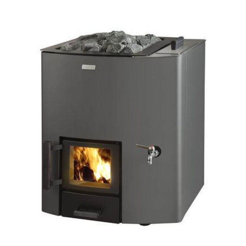 Savna peč na drva - NARVI NC 20 VS z rezervoarjem za vodo