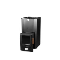 Savna peč na drva - SKAMET P-220, steklena vrata