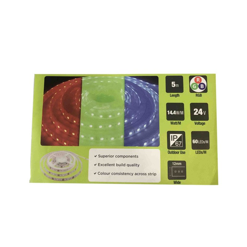 Barvna osvetlitev LED 24V