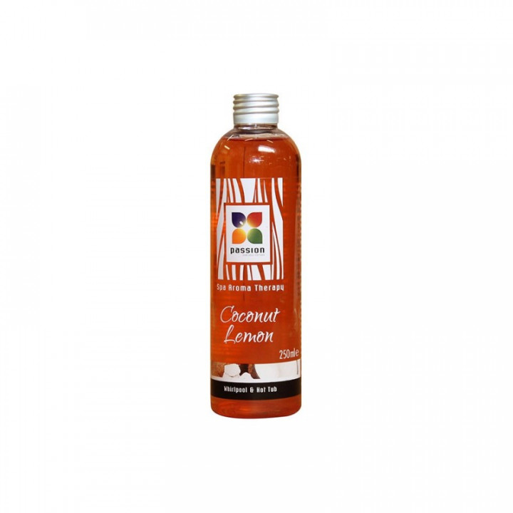 PASSION aromaterapevtski vonj za masažne kadi in masažne kadi - Coconut Lemon, 250 ml