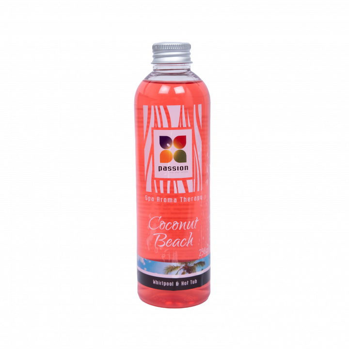 Aromaterapevtski vonj PASSION za masažne kadi in masažne kadi - Coconut beach, 250 ml