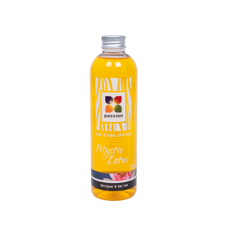 PASSION aromaterapevtski vonj za masažne kadi in masažne kadi, Mystic lotus 250 ml