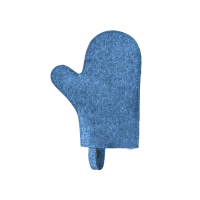 Rokavica za savno, siva