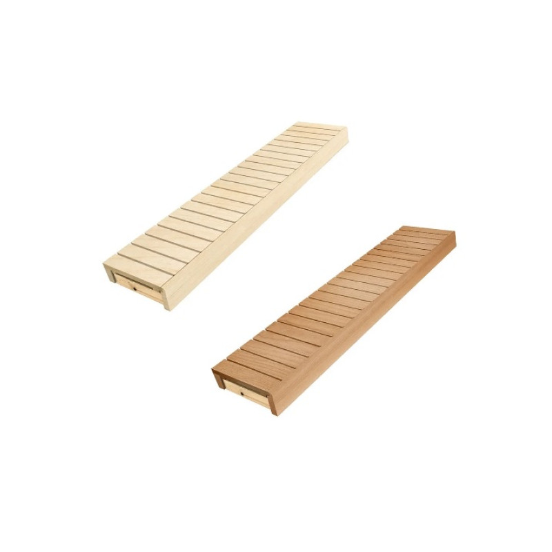 Klop za savne, jasika / jelša, 400x1600-2400 mm