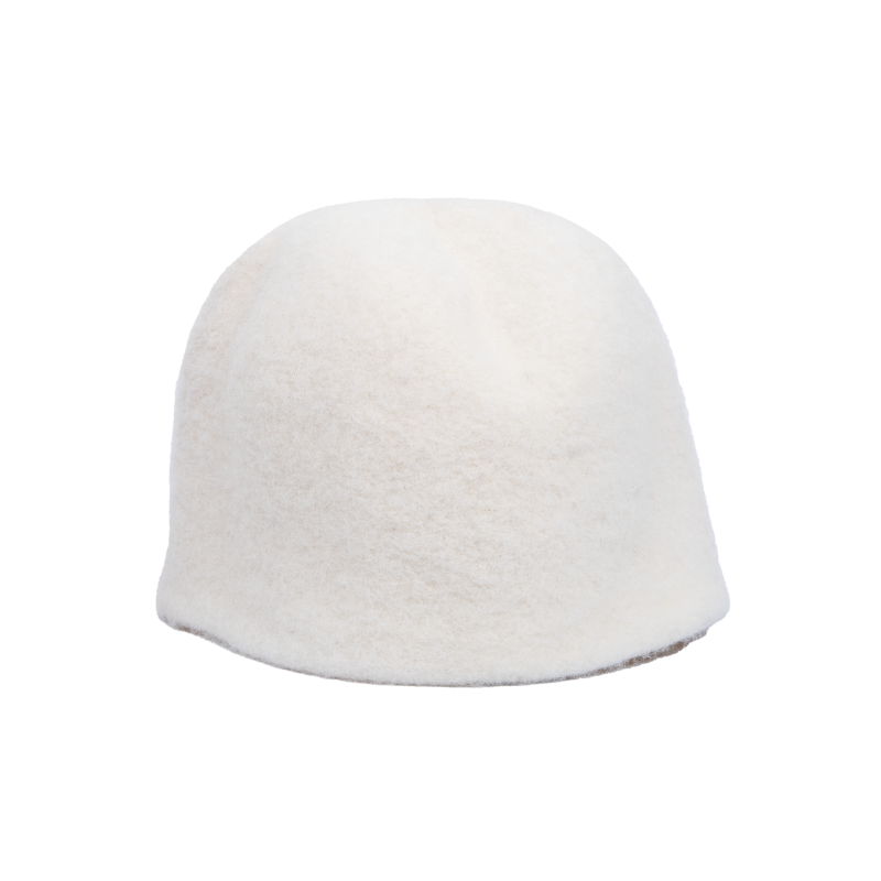 Savna kapa - Bela, volnena