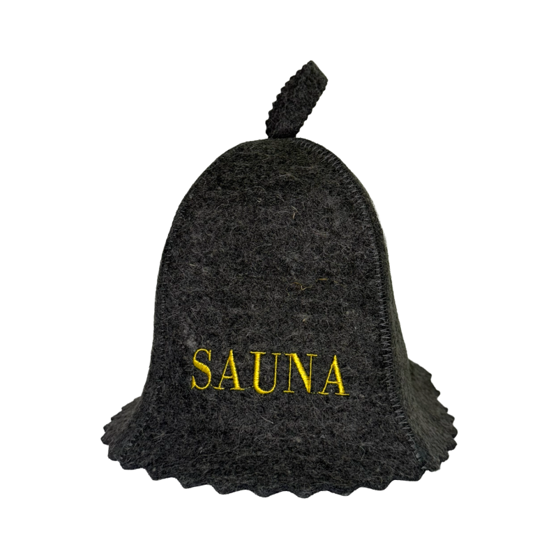 Kapa za savnanje - SAUNA, siva