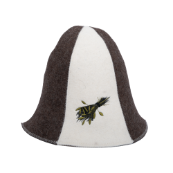 Savna kapa - SAUNA WHISK, črtasta 