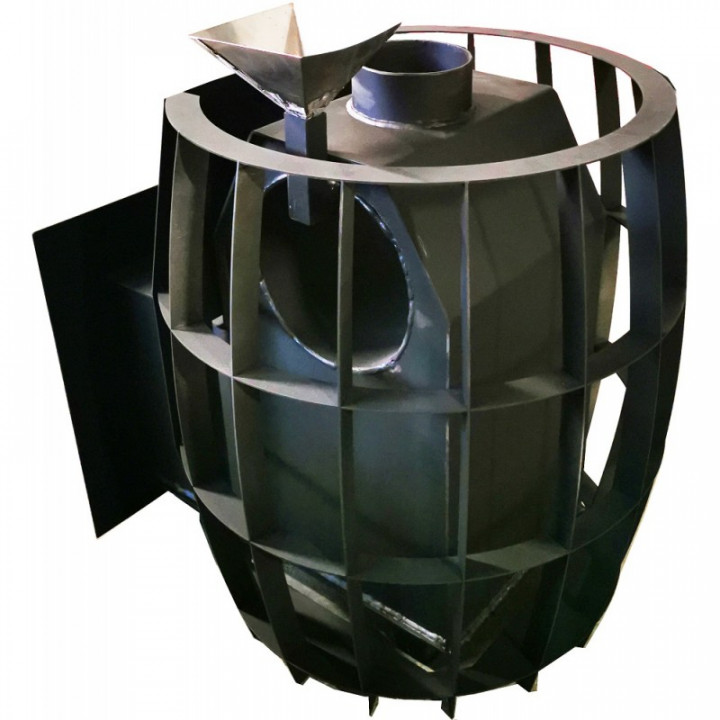 Peč za savno - TEPLODAR BARREL 16 s steklenimi vrati