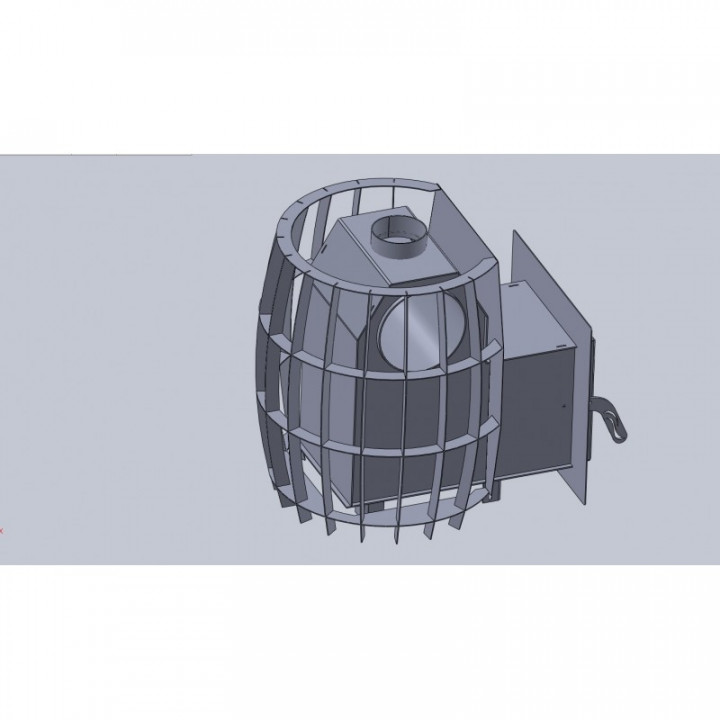 Peč za savno - TEPLODAR BARREL 16 s steklenimi vrati