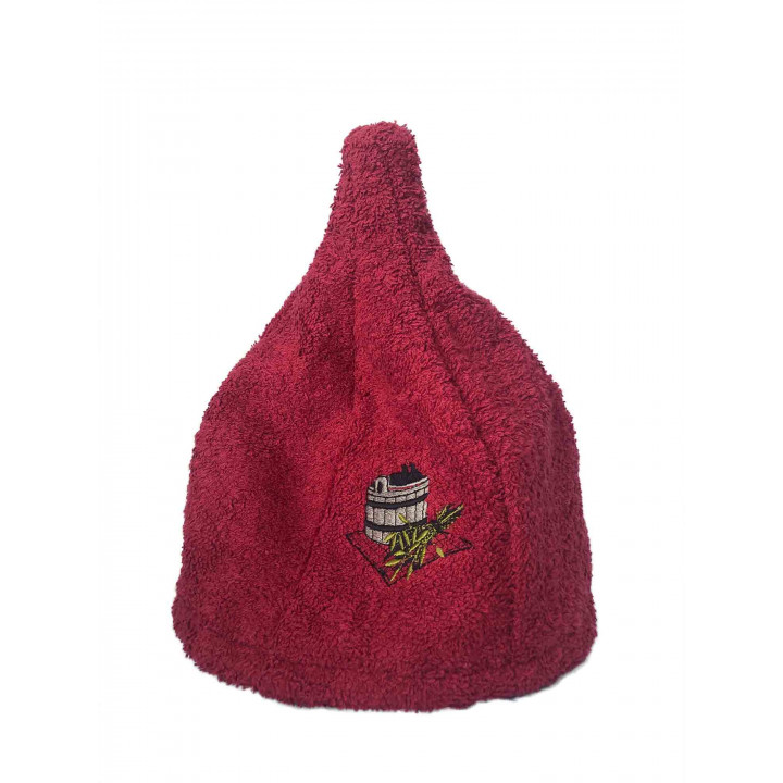 Bombažna savna kapa - BORDO