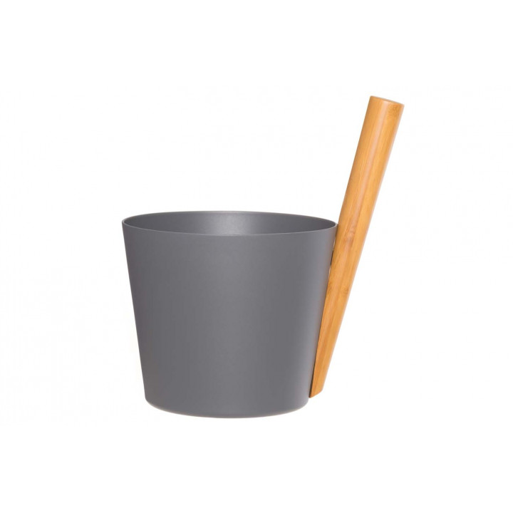 Aluminijasto vedro RENTO, sivo
