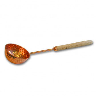 Bakrena zajemalka SAUNIA, 48 cm