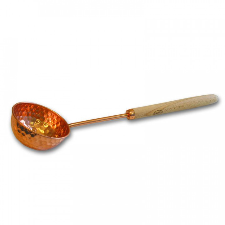 Bakrena zajemalka SAUNIA, 48 cm