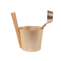 SAUFLEX set vedro in zajemalka 5 l, zlata - 1