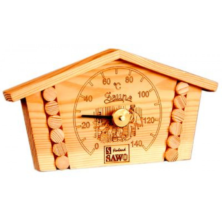 Termometer SAWO - Hiša iz brun