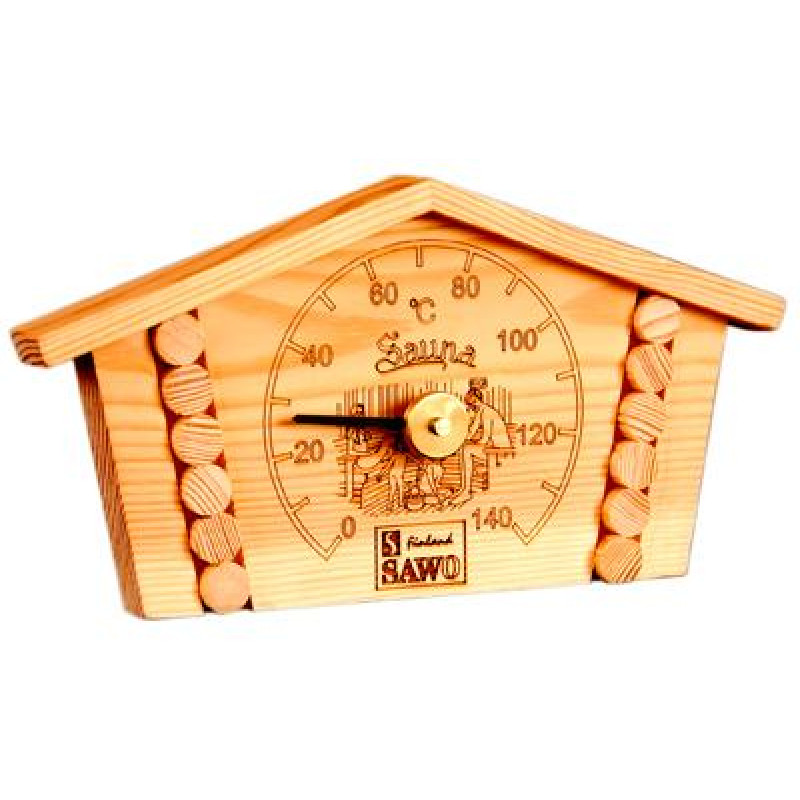 Termometer SAWO - Hiša iz brun