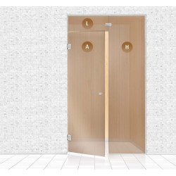 Steklena stena za savne, AD TYPE 12  Steklena stena za savne, AD TYPE 12