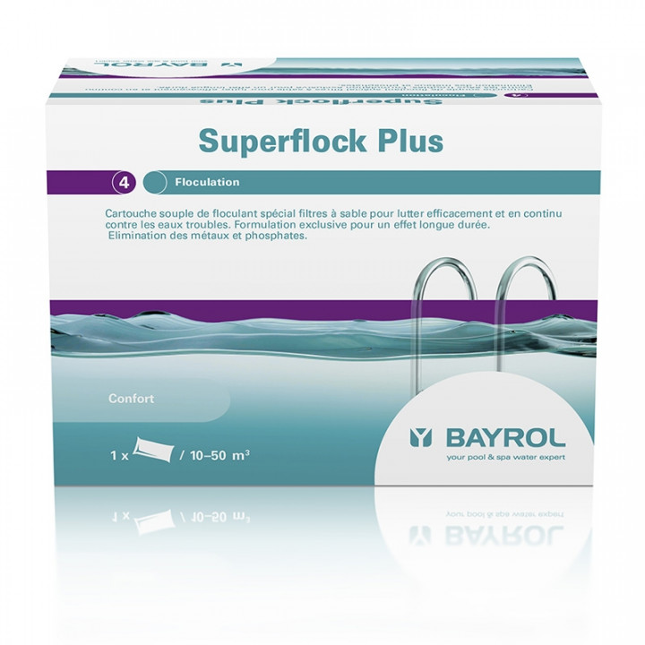 Čistilec vode Superflock, 1 kg