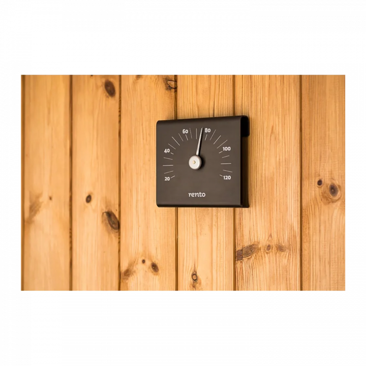 Termometer - RENTO, črn