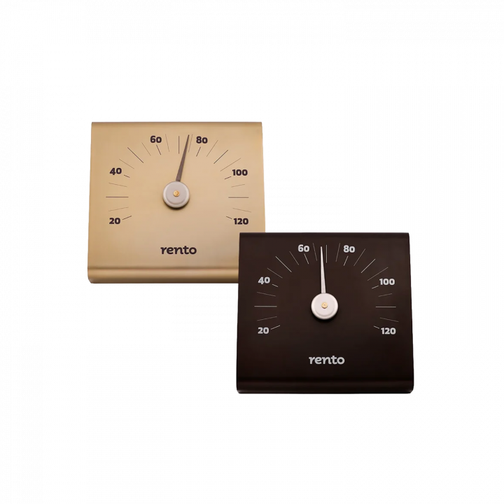 Termometer - RENTO, črn