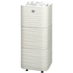 Peč za savno TULIKIVI HUURRE, bela, z upravljalno ploščo  Peč za savno TULIKIVI HUURRE, bela, z upravljalno ploščo