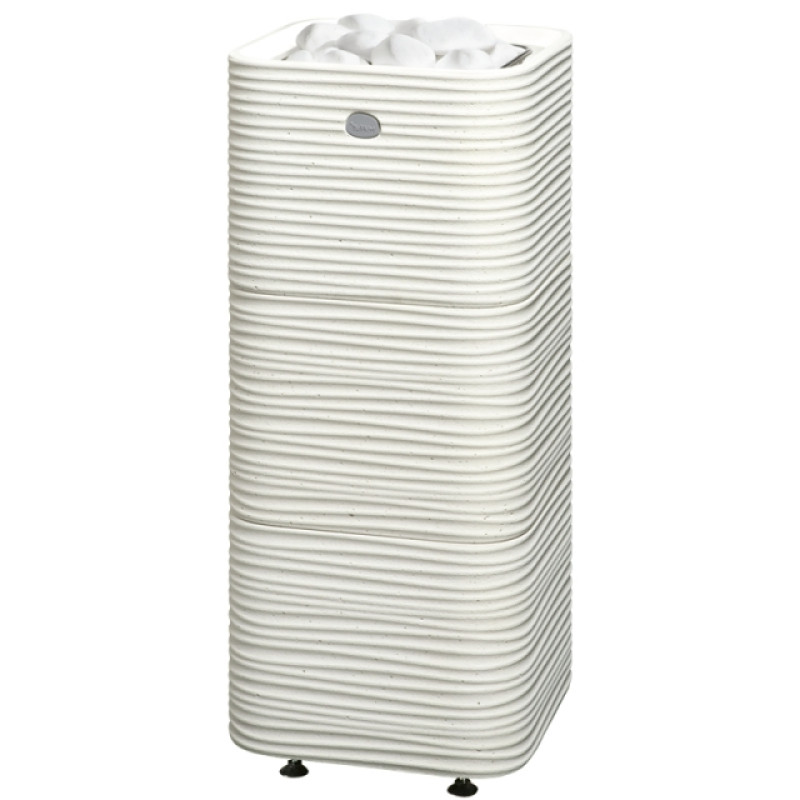 Peč za savno TULIKIVI HUURRE, bela, z upravljalno ploščo