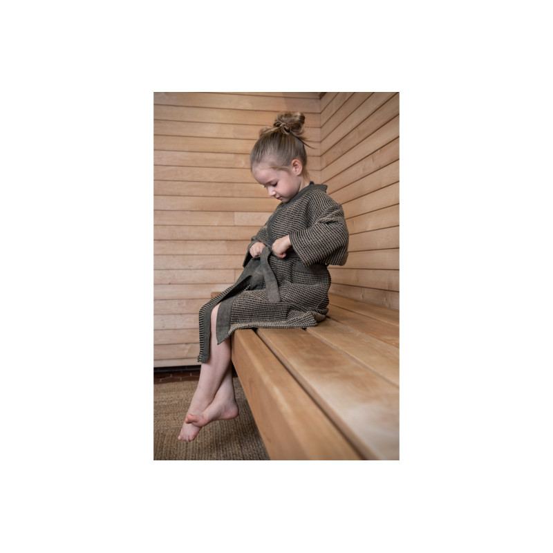 Otroški kopalni plašč - RENTO KENNO, rjav