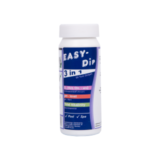 Testni trakovi za vodo Easy-Dip 3 v 1, za merjenje pH/O2/alkalnosti