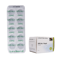 Tablete za testiranje vode DPD 1, določanje klora, 10 tablet 