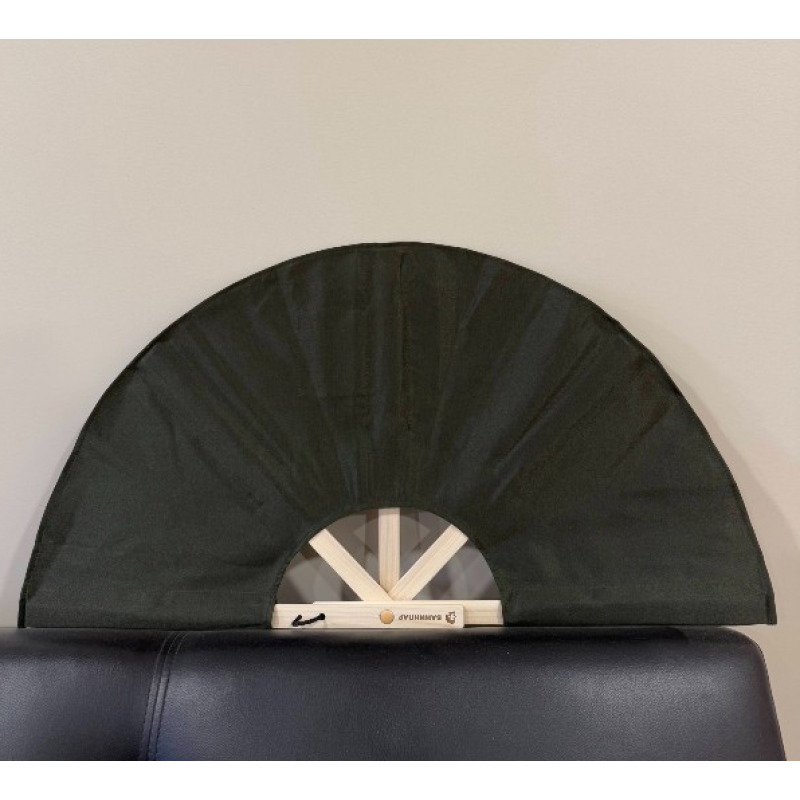 Ventilator za savno iz blaga, temno zelen