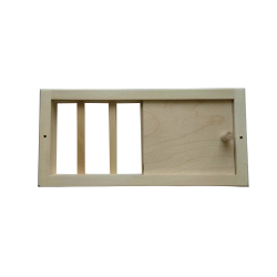 Prezračevalna rešetka z loputo 