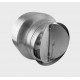 Ventilator za savno VOK-T 150°C, 135/Ø100mm, z povratnim ventilom
