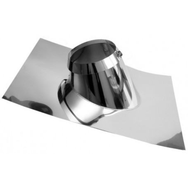 Detajl tesnjenja strehe, nerjaveče jeklo