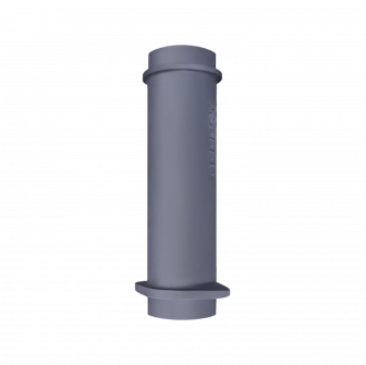 Zgornja litoželezna dimniška cev za savne GEFEST , Ø130 mm, 500 mm