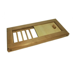 Prezračevalna rešetka z ventilom, žaluzije 