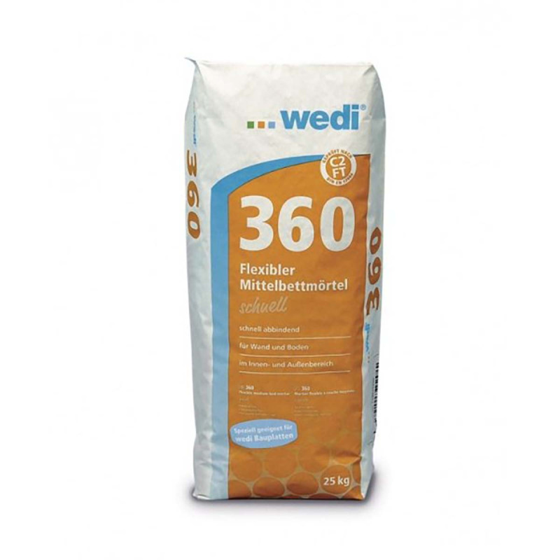 WEDI elastično lepilo 360, 25 kg