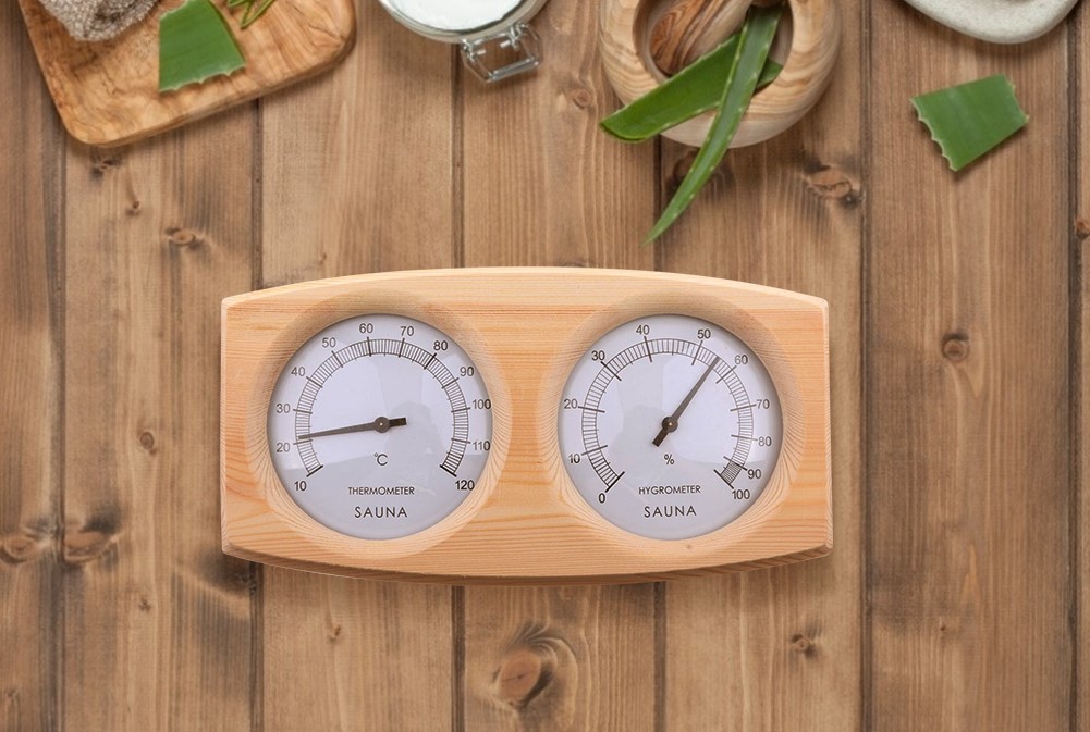 Higrometer-termometer, bistveni element savne